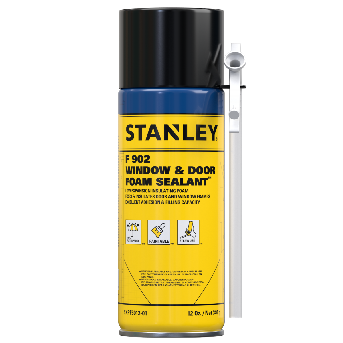 STANLEY F 902 Espuma selladora para Ventanas y Puertas