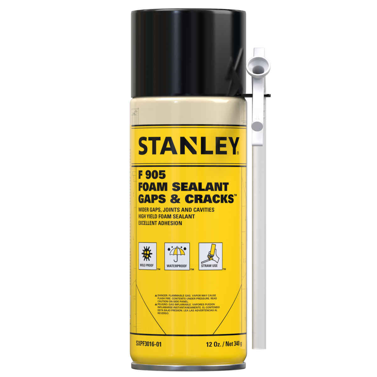 STANLEY F 905 Espuma selladora para Grietas y Aberturas