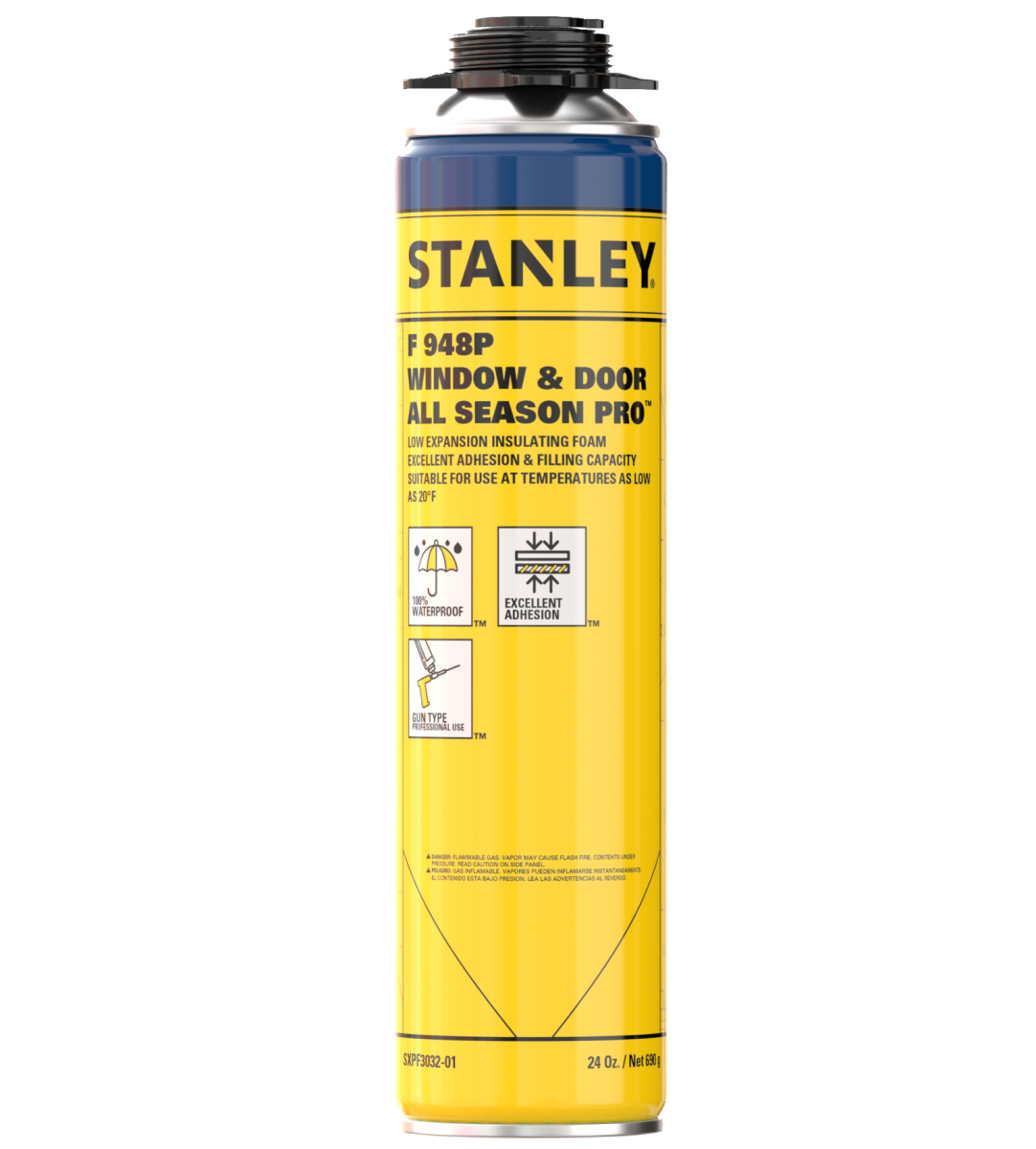 STANLEY F 948P Espuma Pro Todo-Clima para Ventanas y Puertas