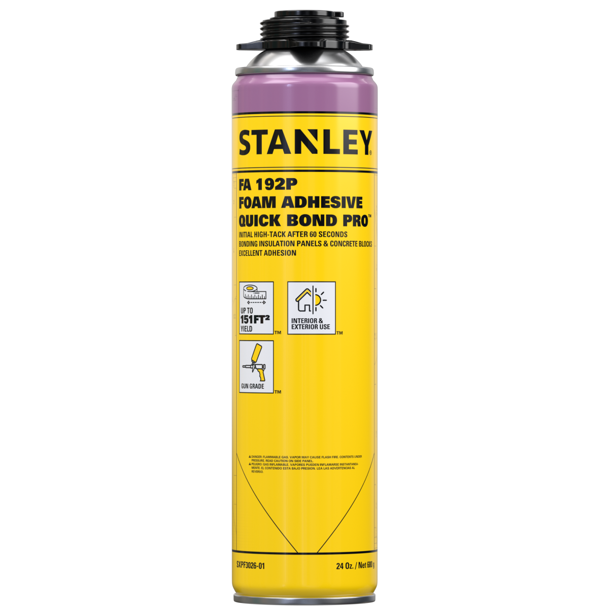 STANLEY FA192P Foam Adhesive Quick Bond Pro