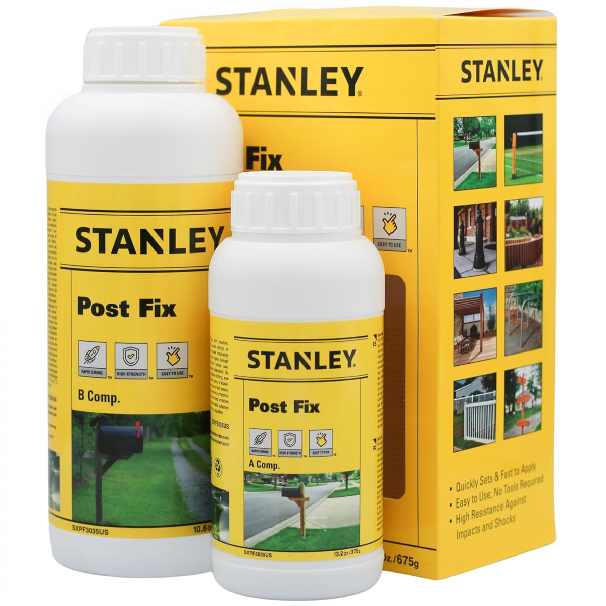 STANLEY Post Fix Adhesivo de Espuma para Postes